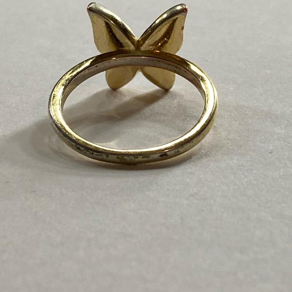 • EVRY JEWELS gold and white butterfly ring size 6 great condition!!! - Picture 5 of 8